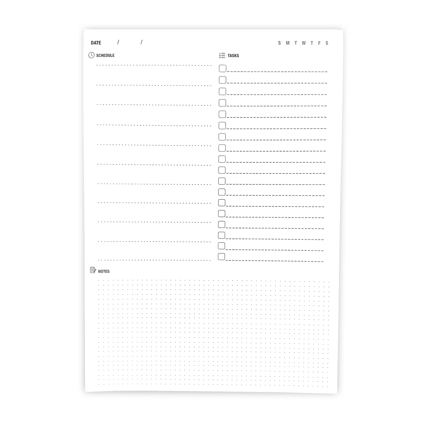 Notepad Daily Notes Daily View Notepad – Code&Quill